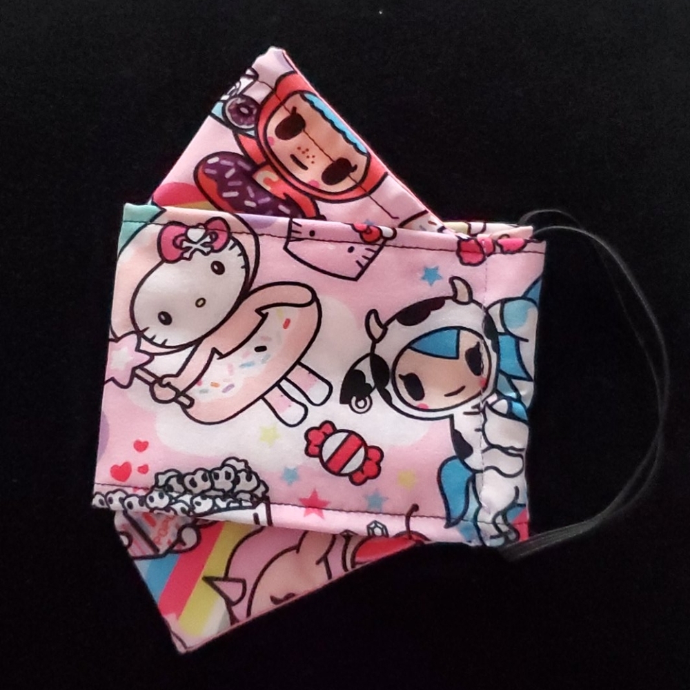 Tokidoki Hello kitty mask with filter